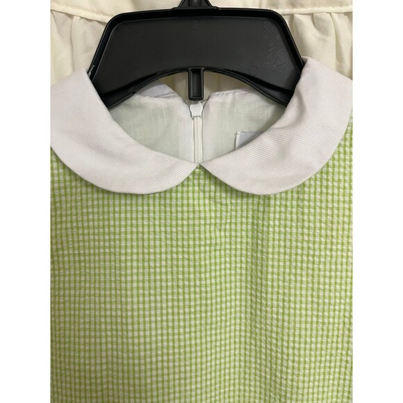 Florence Eiseman Girls Golfcart Seersucker Dress 6 - Picture 3 of 6